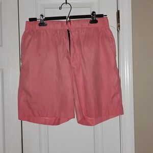 Mosmann Australia super soft light salmon color swim trunks  Sz L